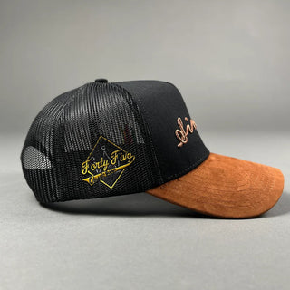 Forty Five "Sinaloa" Cap- Black/Rust
