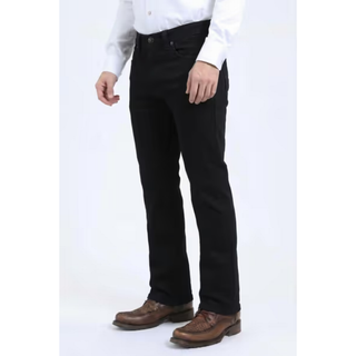 Platini Men's Wade Bootcut Jeans - Black
