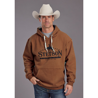 Stetson Men's Horse & Rider Hoodie - Orange