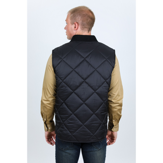 Men's Insulated Reversable Vest - Black