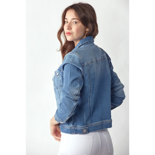 Vintage Washed Denim Jacket