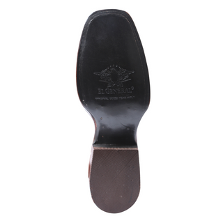 El General Womens Rodeo Boot - Nobuck Peach