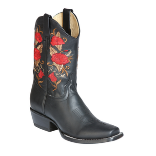 El General Womens Rodeo Boot  - Crazy Black