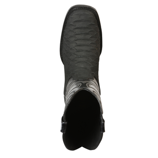 El General Men’s Rodeo Boot Imitation Python - Black