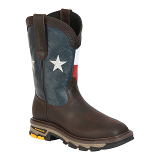 El General Men’s Work Boot - Bull Fight Leather - Choco
