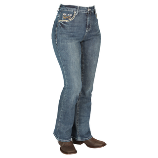 Centenario stunning jeans with embroidery s on the front and back pockets