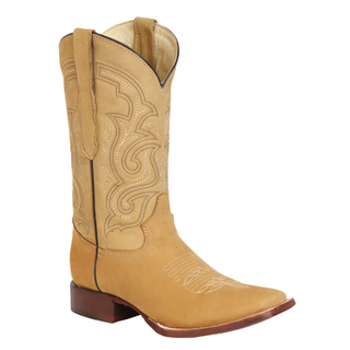 El General Men’s Rodeo Boot – Nubuck Leather - Honey