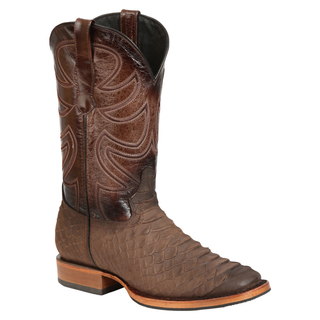 El General Men’s Rodeo Boot Imitation Python - Brown