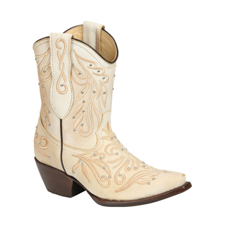 EL General Embroidered Ankle Boot - Nice Menta