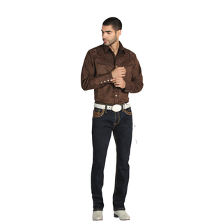 Centenario Men’s Bootcut Jeans - Dark Blue