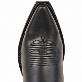 Los Altos Pull Up Snip Toe Boot - Black