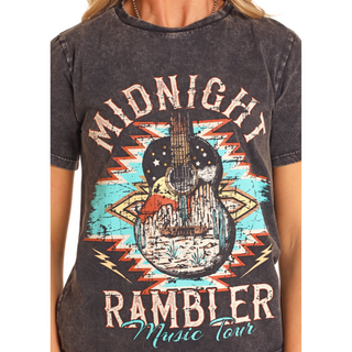 Rock & Roll Denim Midnight Rambler Graphic Tee