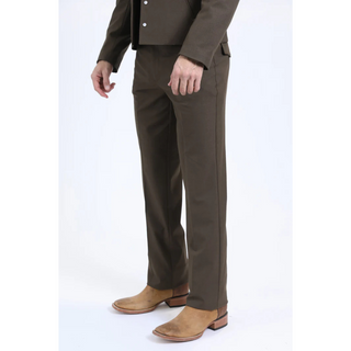 Platini Men's Western Sport Suit - Brown