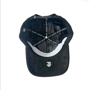 Jalisco Charros Series “JG” Clover Snapback – Black / Blue