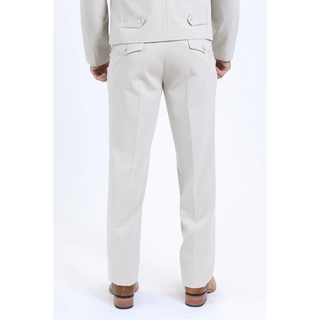 Platini Men's Western Sport Suit - White