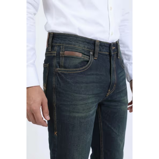 Platini Men's Wade Bootcut Jeans - Dark Wash
