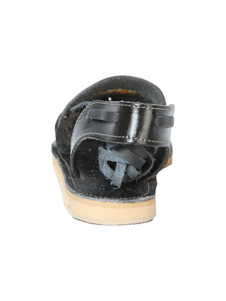 Mexican Artisanal Sandals Leather Black