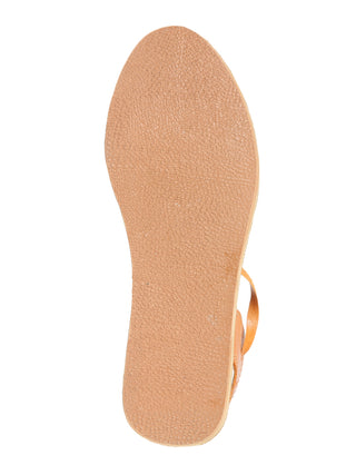Mexican Artisanal Sandals Leather Honey