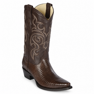 Los Altos Snip Toe Lizard Boots