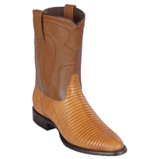 Los Altos Teju Roper Cowboy Boot - Antique Saddle