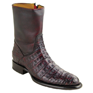 Los Altos Roper Botin Cowboy Boot - Black Cherry