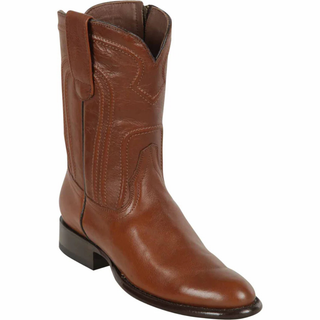 Los Altos Belmont Roper Cowboy Boot - Brown