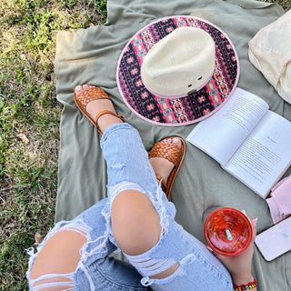 "Lupita" Leather Sandal