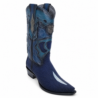 Los Altos Single Stone Stingray Snip Toe Boot