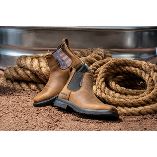 Wolverine Rancher Level Chelsea Slip-On Steel-Toe Work Boot