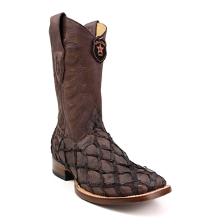 Los Altos Tabacco Pirarrucu boot right view 