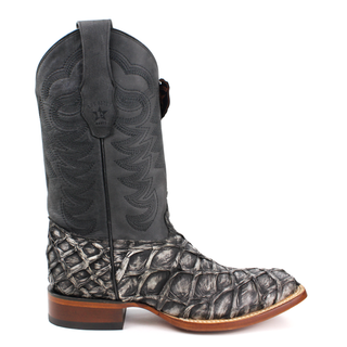 Los Altos Exotic Pirarrucu Black Boot right view 