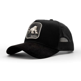 The King Ranch "Pantera" Cap - Black & Silver