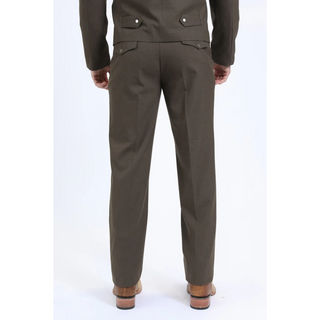 Platini Men's Western Sport Suit - Brown