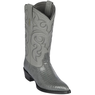 Los Altos Lizard J Toe Cowboy Boot - Gray
