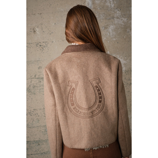 Western Two-Tone Embroidered Jacket
