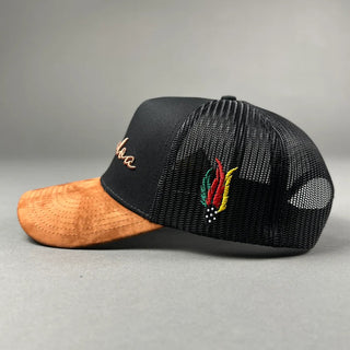 Forty Five "Sinaloa" Cap- Black/Rust