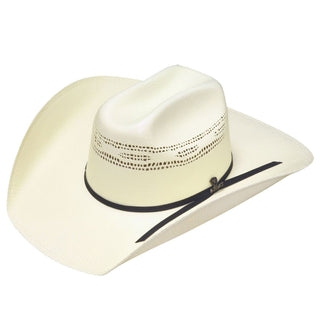 Ariat Bangora Ivory Cowboy Hat with Ariat Pin
