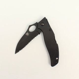 Ariat Serrated Black Folding Knife