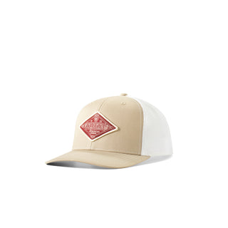 Ariat Cream Diamond Patch Trucker Hat