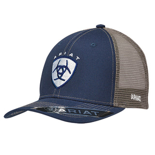 Ariat Navy Shield Trucker Hat