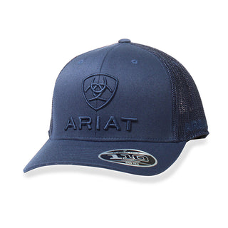 Ariat Navy Logo Trucker Hat