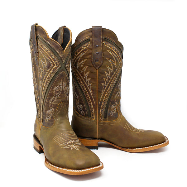 "Aurora" Artillero Women's Cowboy Boot - Desert Tan