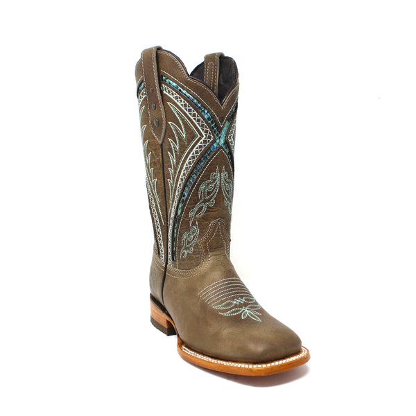 "Aurora" Artillero Women's Cowboy Boot - Desert Taupe