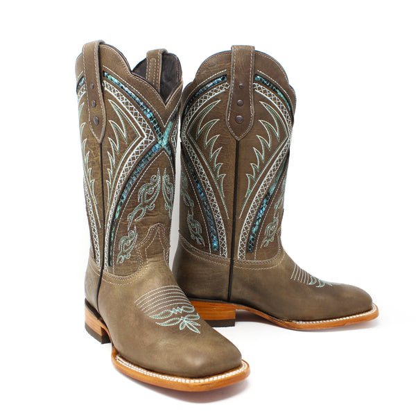 "Aurora" Artillero Women's Cowboy Boot - Desert Taupe