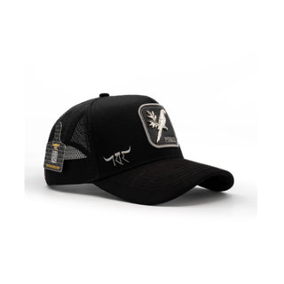 The King Ranch "Perico" Cap - Black & Silver