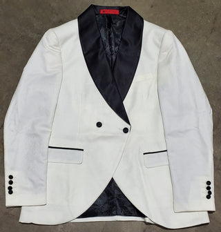men's tuxedo jacket and matching double-breasted vest