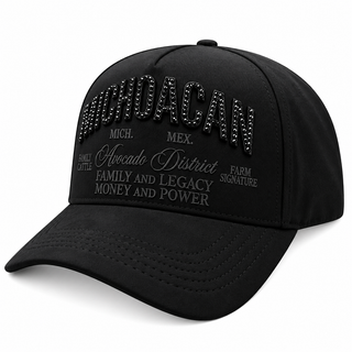 Michoacan Cartel District “JG” Black Snapback