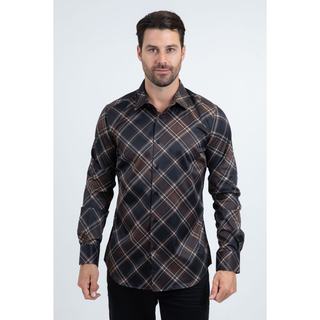platini dress shirts Modern Fit Stretch Dress Shirt