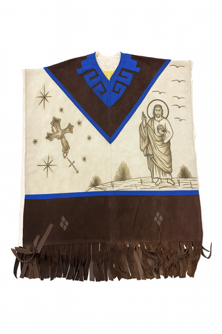 Leather Poncho/Gabanes San Judas