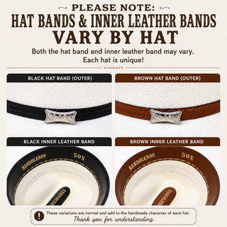 Bandoleros Dallas 50X  Bangora Hat